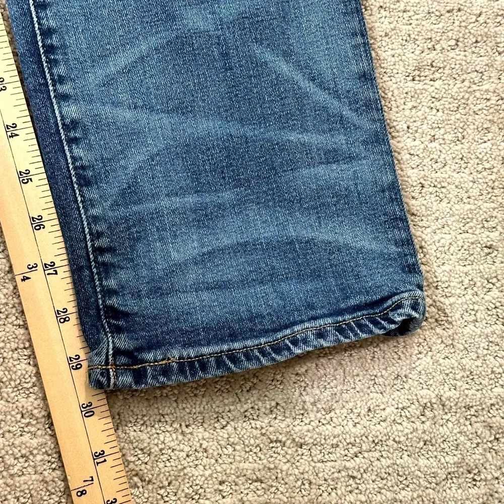 Polo Ralph Lauren Classic Fit Jeans Mens 33x30 Blue Denim Straight Leg Distress